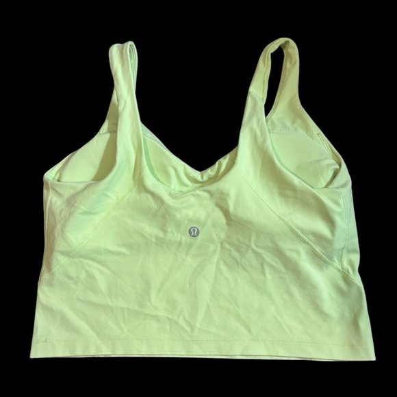 Lululemon Align Tank Top, Faded Zap, Size 10 neon yellow - Picture 5 of 7
